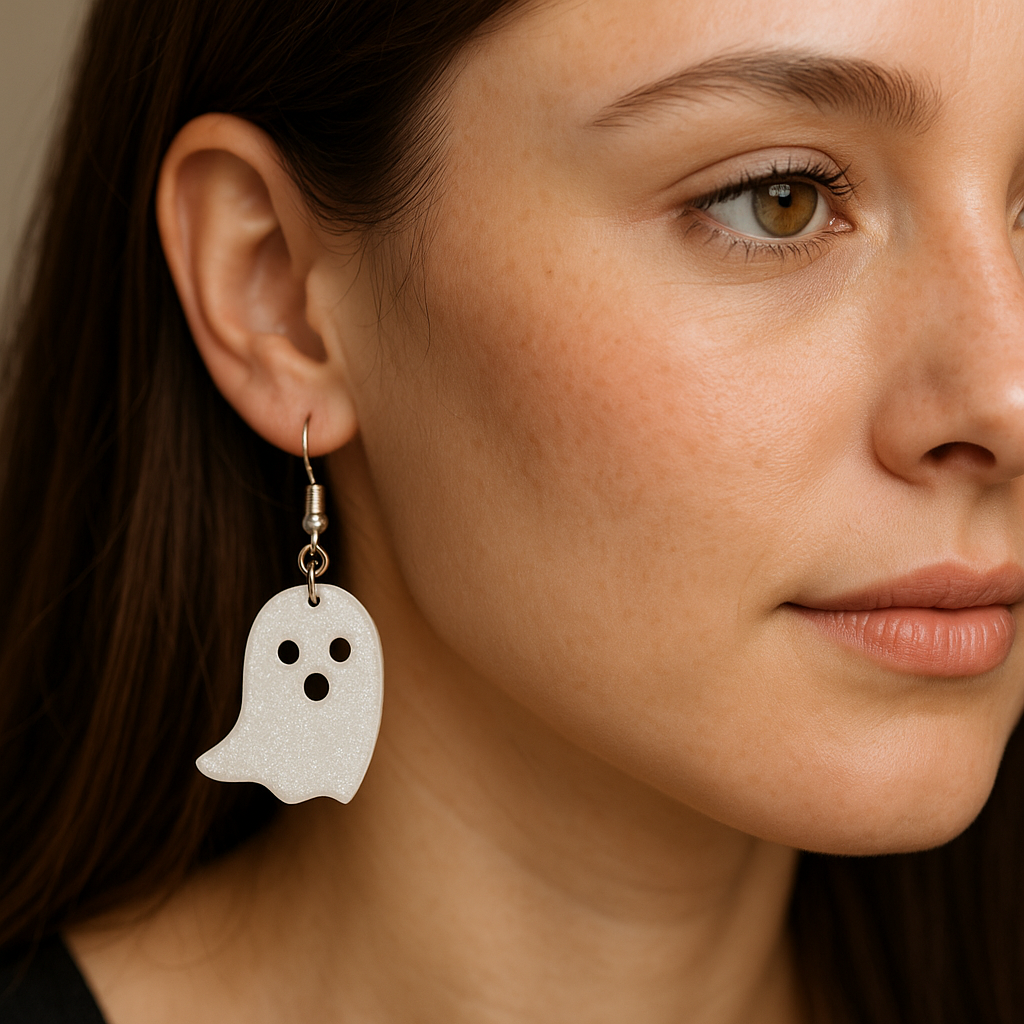 Boo Sparkle – Halloween Earrings