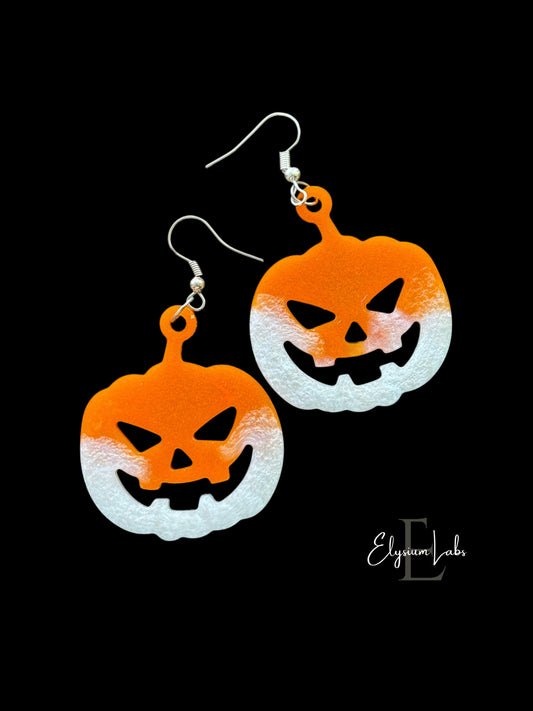 Wicked Smile – Halloween Pumpkin Earrings